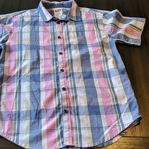 Boy's short sleeve button up shirt